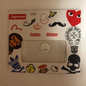Aluminum Button Sticker